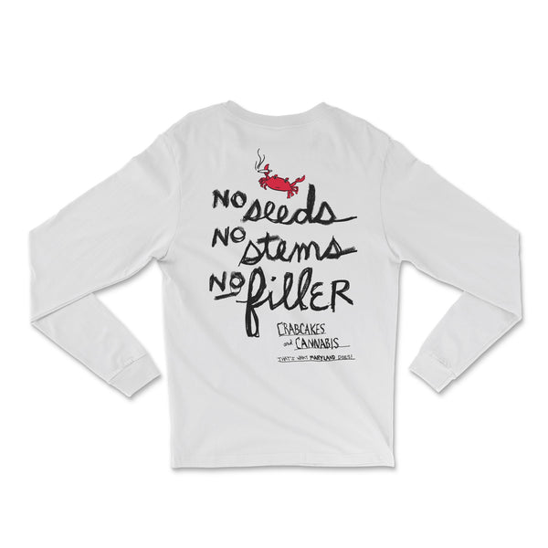 Collab "No Filler" Unisex Long-sleeve Tees