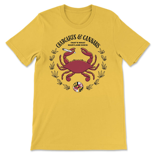 C&C Crab Emblem Tee (Maize Yellow)