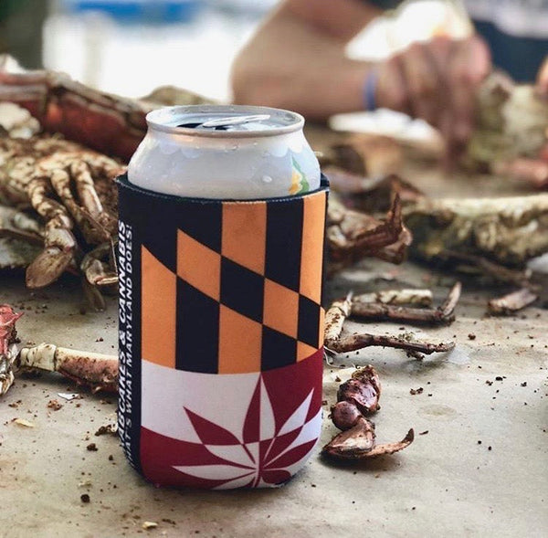 C&C Maryland Flag Koozie